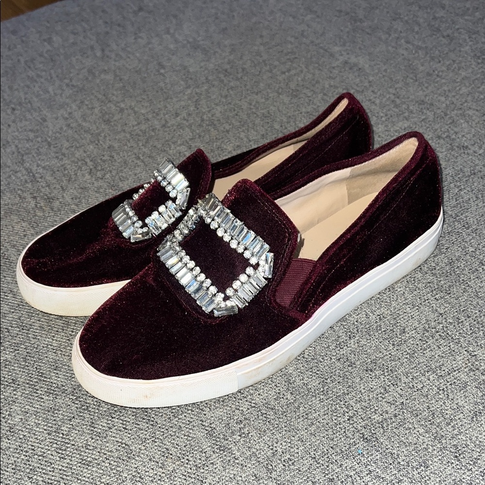 Karl Lagerfeld Paris Rhinestone Sneakers 9.5 EUC